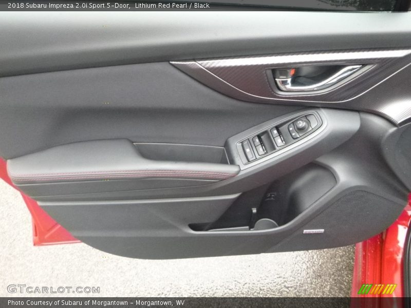 Lithium Red Pearl / Black 2018 Subaru Impreza 2.0i Sport 5-Door