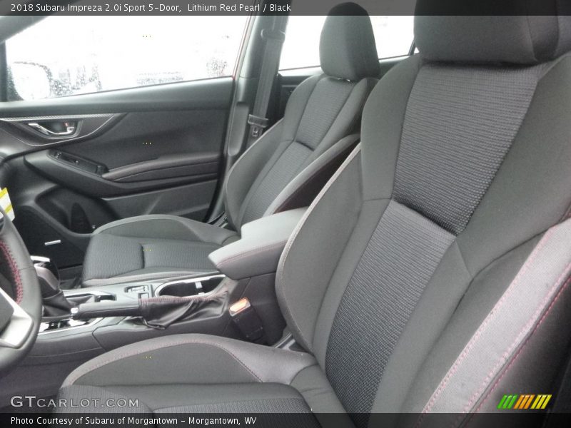 Lithium Red Pearl / Black 2018 Subaru Impreza 2.0i Sport 5-Door