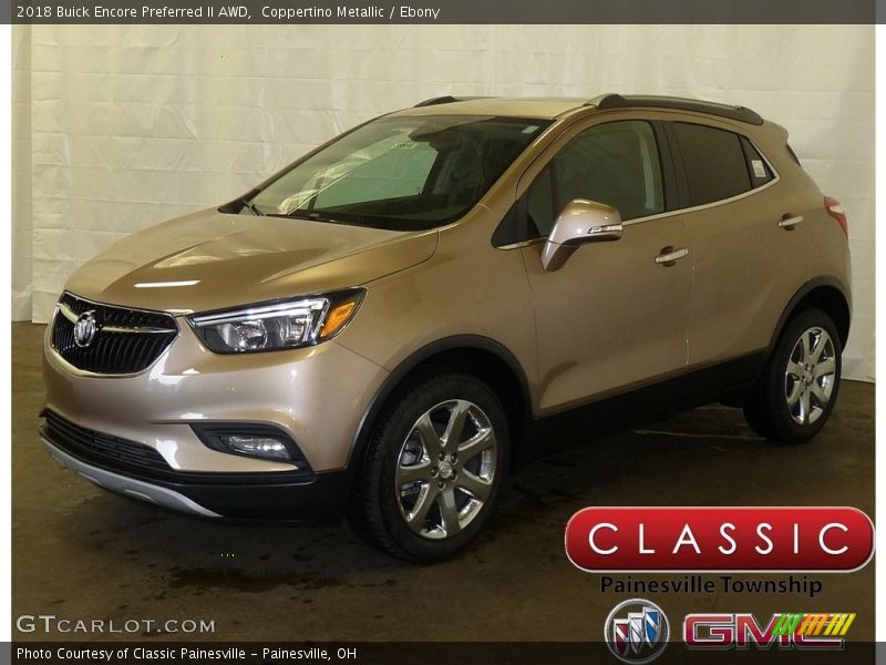 Coppertino Metallic / Ebony 2018 Buick Encore Preferred II AWD