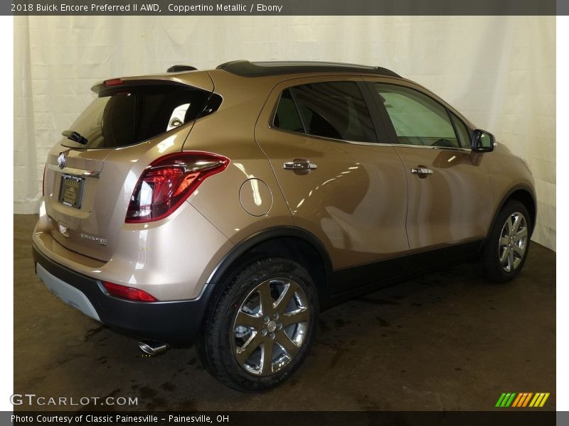 Coppertino Metallic / Ebony 2018 Buick Encore Preferred II AWD