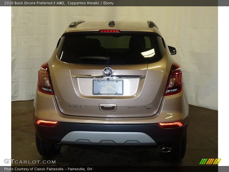Coppertino Metallic / Ebony 2018 Buick Encore Preferred II AWD