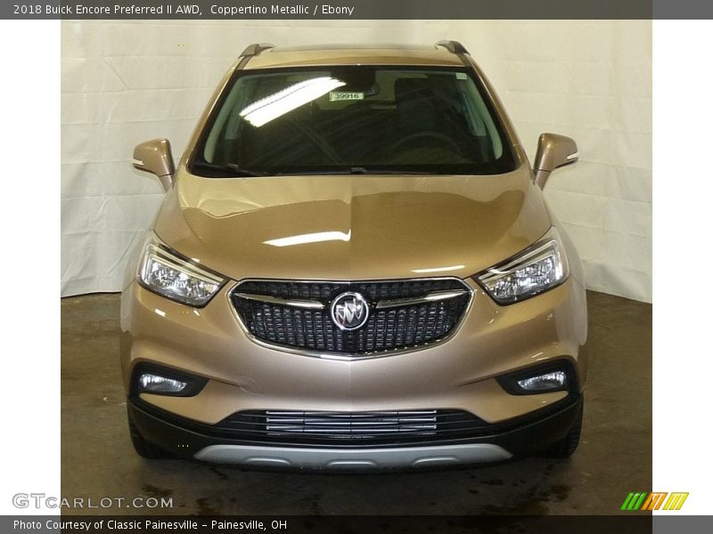 Coppertino Metallic / Ebony 2018 Buick Encore Preferred II AWD