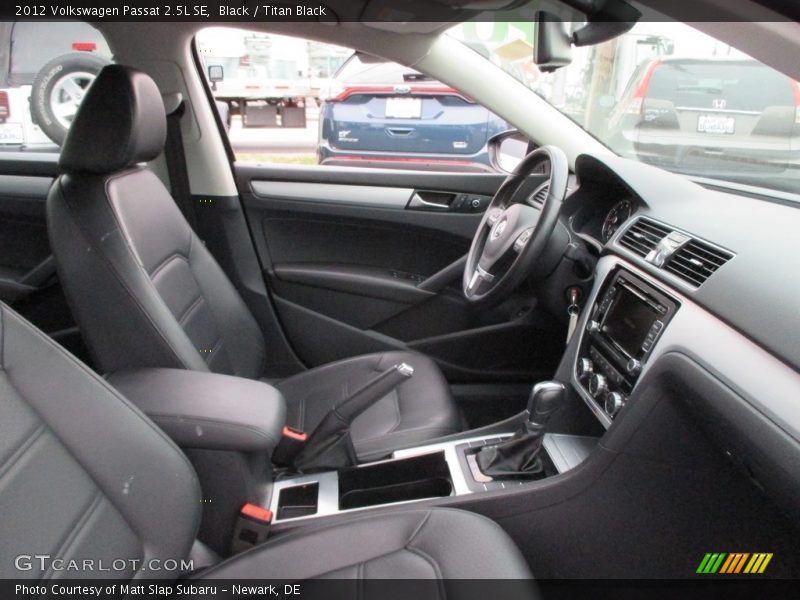 Black / Titan Black 2012 Volkswagen Passat 2.5L SE