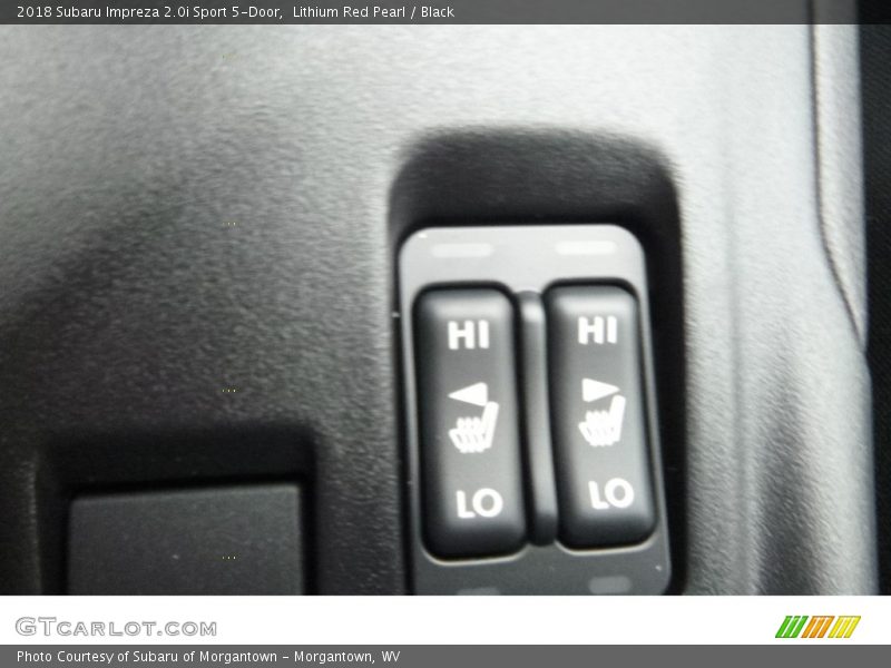 Lithium Red Pearl / Black 2018 Subaru Impreza 2.0i Sport 5-Door
