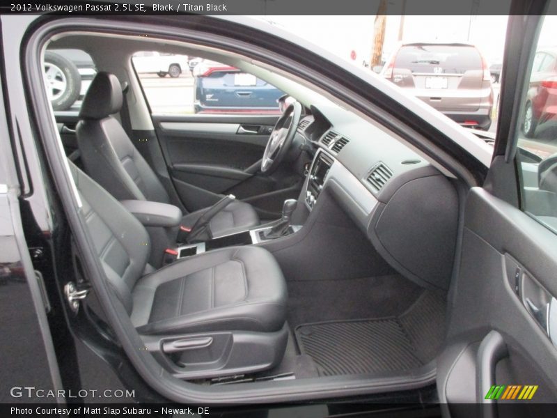 Black / Titan Black 2012 Volkswagen Passat 2.5L SE