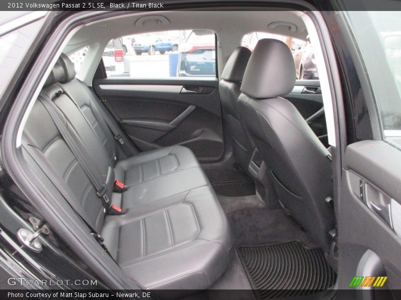 Black / Titan Black 2012 Volkswagen Passat 2.5L SE