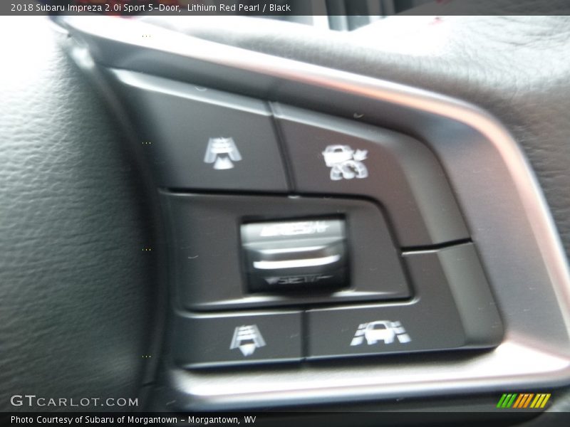 Lithium Red Pearl / Black 2018 Subaru Impreza 2.0i Sport 5-Door