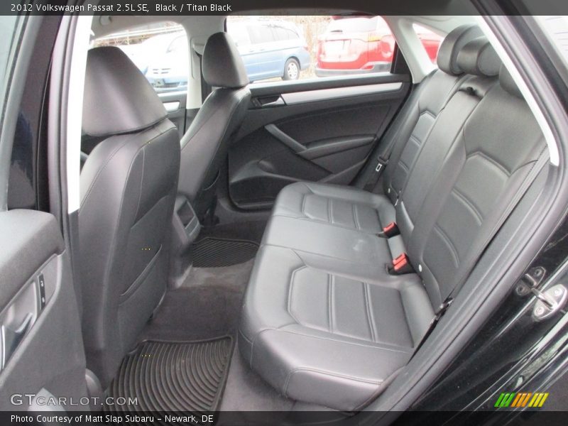 Black / Titan Black 2012 Volkswagen Passat 2.5L SE