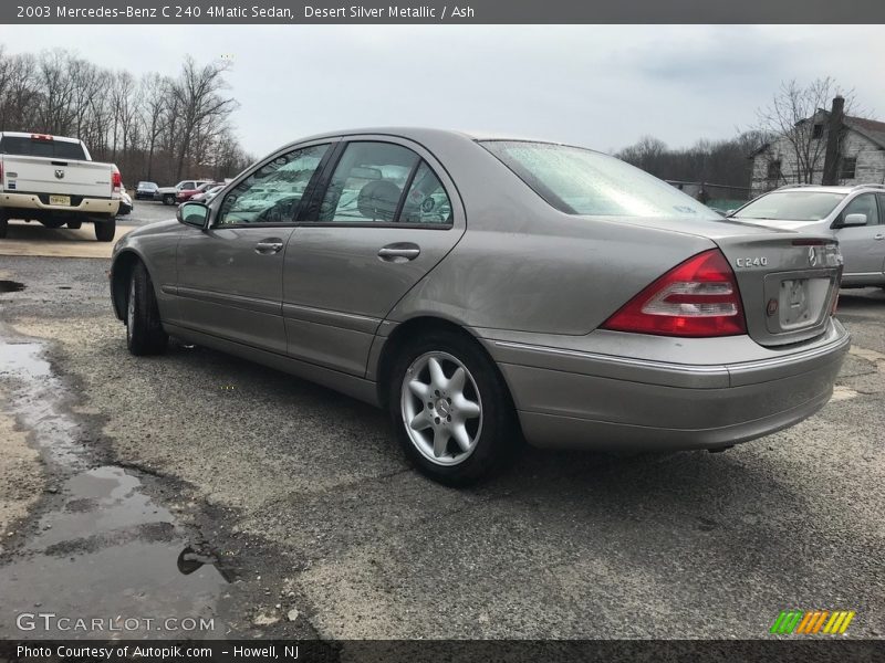 Desert Silver Metallic / Ash 2003 Mercedes-Benz C 240 4Matic Sedan