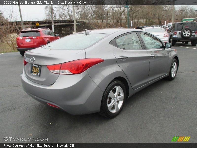 Titanium Gray Metallic / Gray 2011 Hyundai Elantra GLS