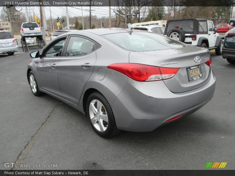 Titanium Gray Metallic / Gray 2011 Hyundai Elantra GLS