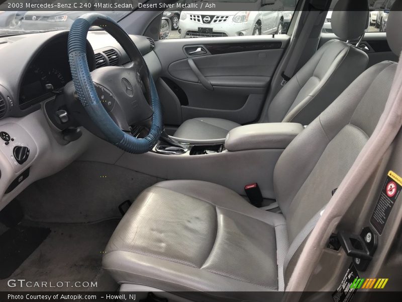 Desert Silver Metallic / Ash 2003 Mercedes-Benz C 240 4Matic Sedan