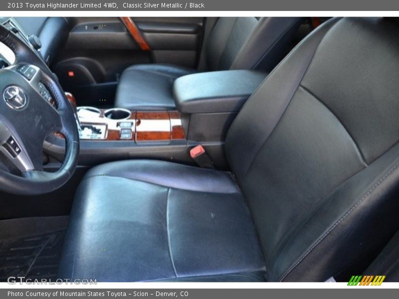 Classic Silver Metallic / Black 2013 Toyota Highlander Limited 4WD