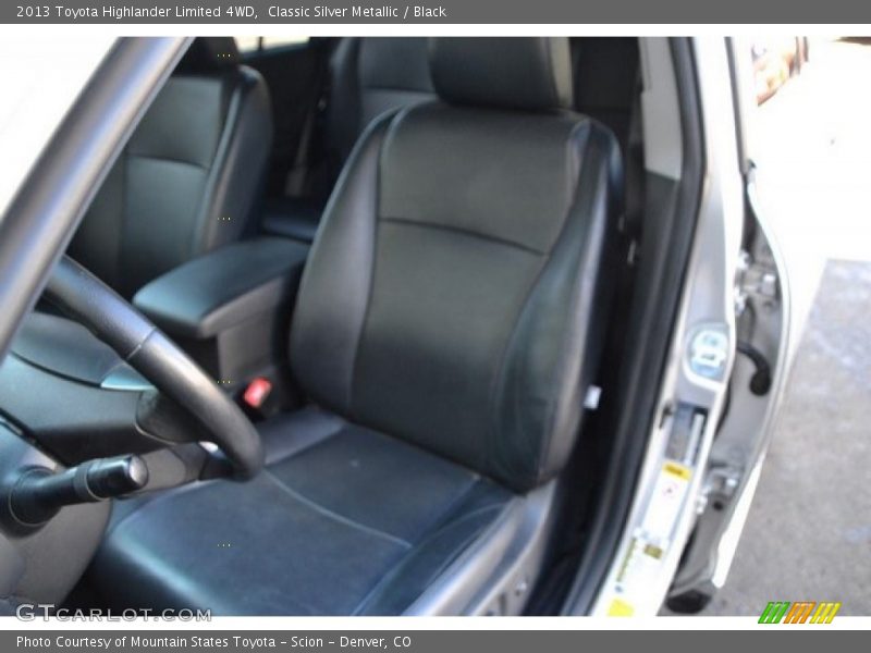 Classic Silver Metallic / Black 2013 Toyota Highlander Limited 4WD