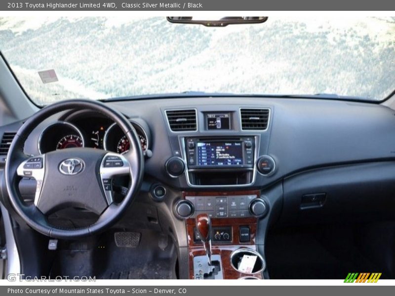 Classic Silver Metallic / Black 2013 Toyota Highlander Limited 4WD