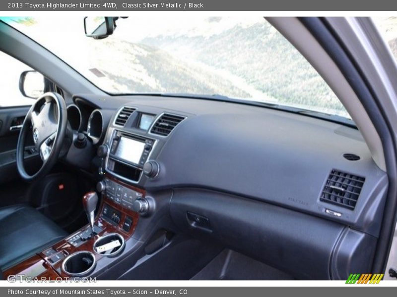 Classic Silver Metallic / Black 2013 Toyota Highlander Limited 4WD