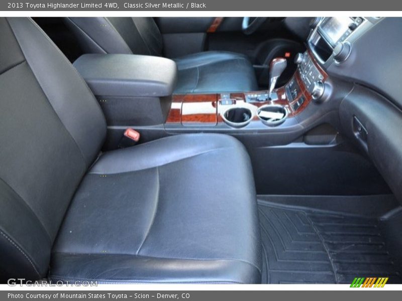 Classic Silver Metallic / Black 2013 Toyota Highlander Limited 4WD