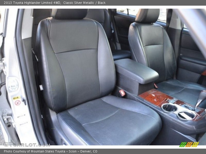 Classic Silver Metallic / Black 2013 Toyota Highlander Limited 4WD
