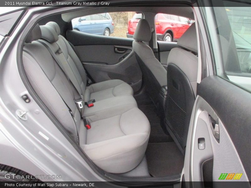 Titanium Gray Metallic / Gray 2011 Hyundai Elantra GLS