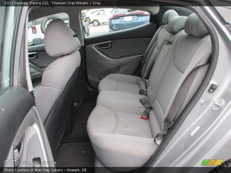 Titanium Gray Metallic / Gray 2011 Hyundai Elantra GLS