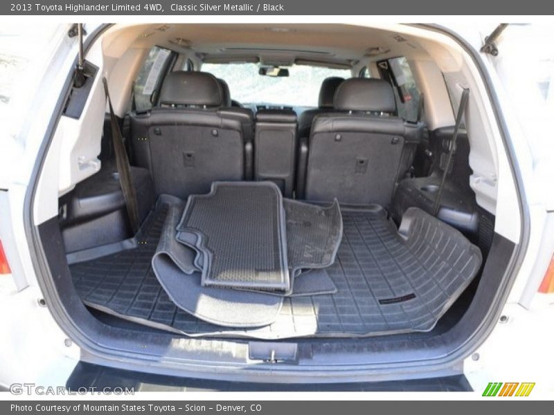 Classic Silver Metallic / Black 2013 Toyota Highlander Limited 4WD
