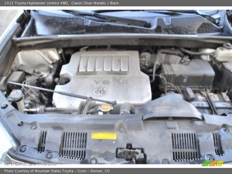 Classic Silver Metallic / Black 2013 Toyota Highlander Limited 4WD