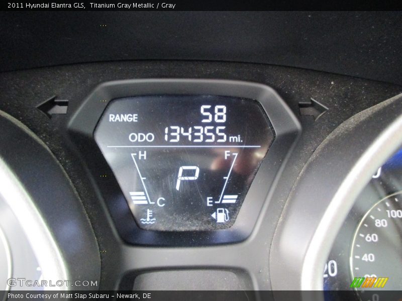 Titanium Gray Metallic / Gray 2011 Hyundai Elantra GLS