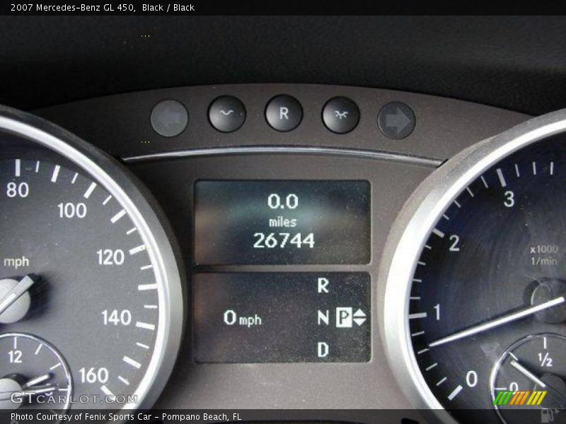 Black / Black 2007 Mercedes-Benz GL 450