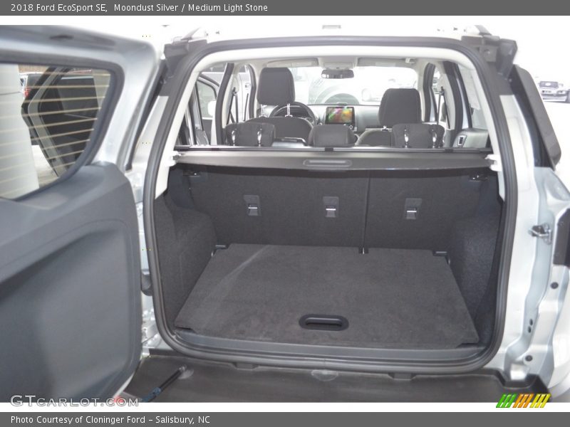 Moondust Silver / Medium Light Stone 2018 Ford EcoSport SE