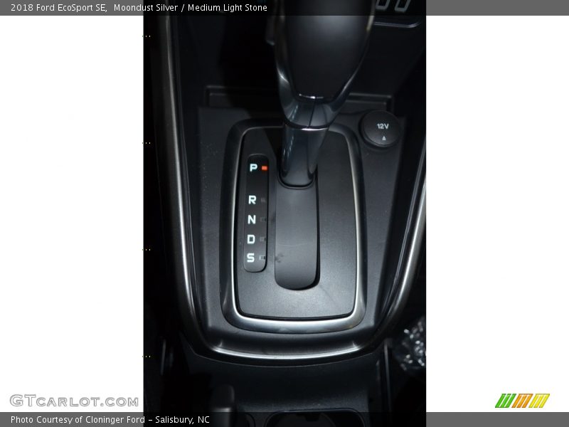 Moondust Silver / Medium Light Stone 2018 Ford EcoSport SE