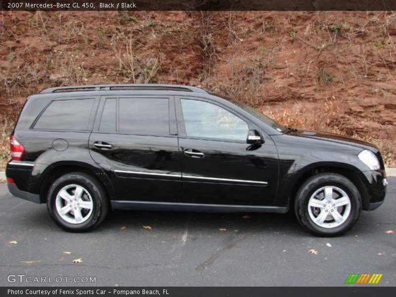 Black / Black 2007 Mercedes-Benz GL 450