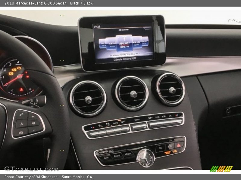 Black / Black 2018 Mercedes-Benz C 300 Sedan