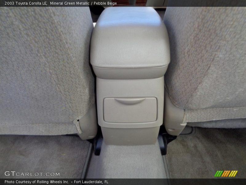 Mineral Green Metallic / Pebble Beige 2003 Toyota Corolla LE