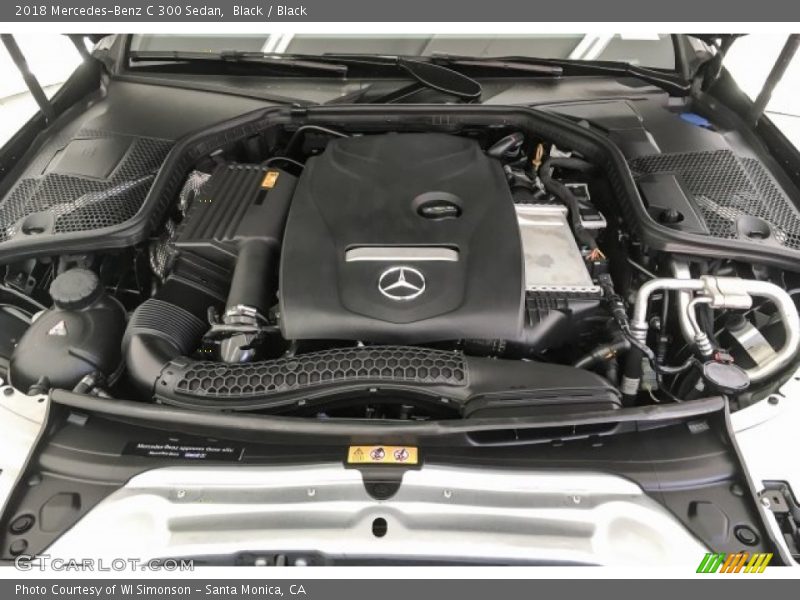 Black / Black 2018 Mercedes-Benz C 300 Sedan