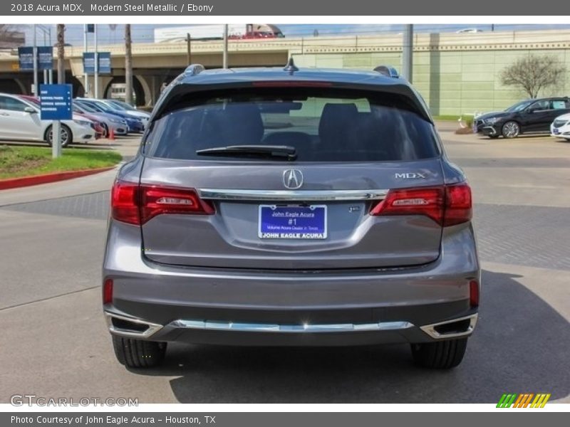 Modern Steel Metallic / Ebony 2018 Acura MDX