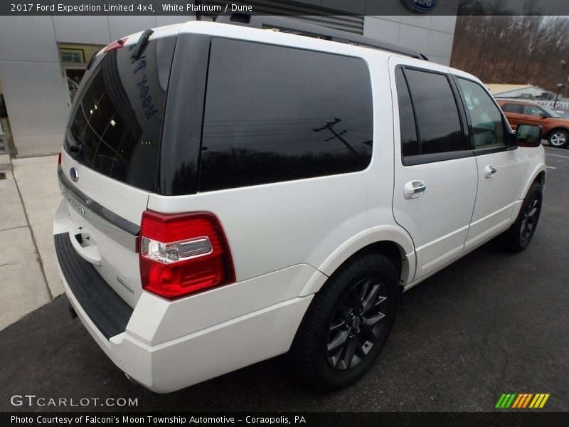 White Platinum / Dune 2017 Ford Expedition Limited 4x4