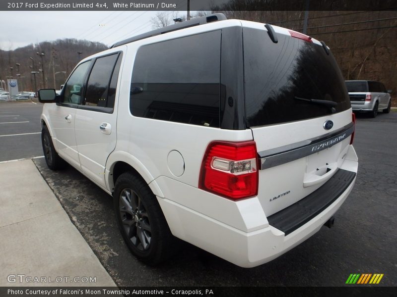 White Platinum / Dune 2017 Ford Expedition Limited 4x4