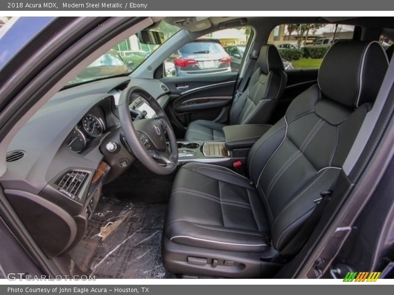 Modern Steel Metallic / Ebony 2018 Acura MDX