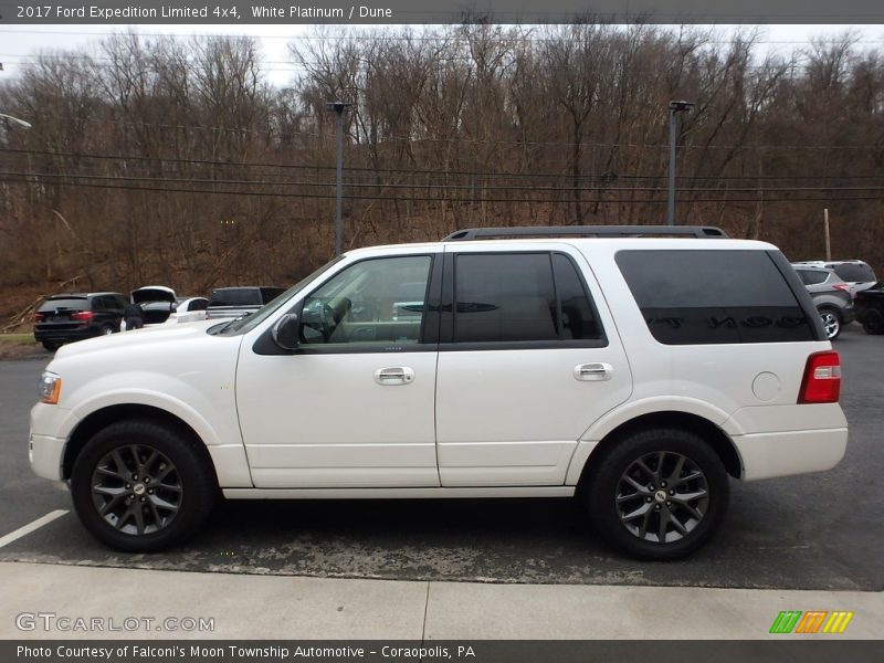 White Platinum / Dune 2017 Ford Expedition Limited 4x4