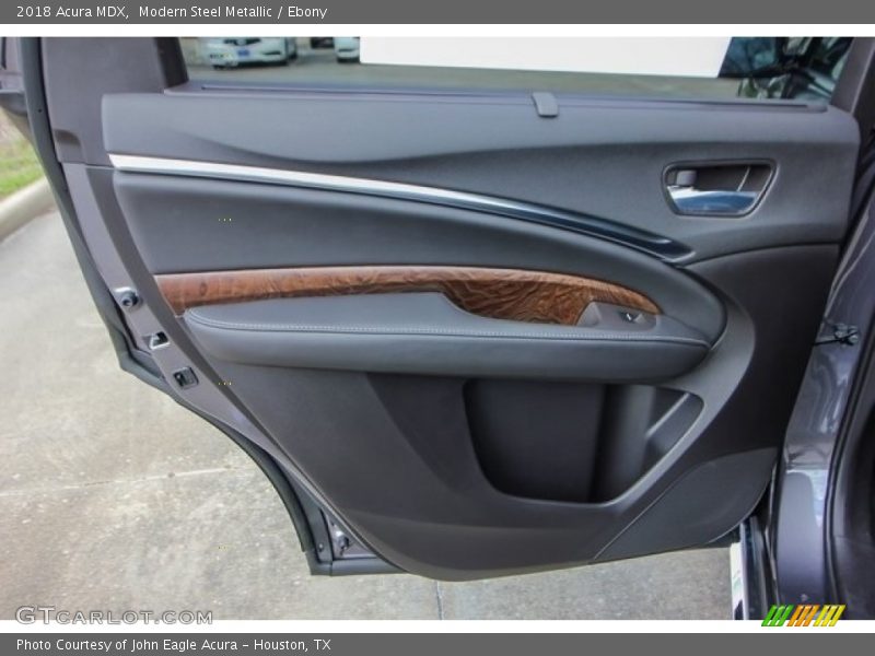 Modern Steel Metallic / Ebony 2018 Acura MDX
