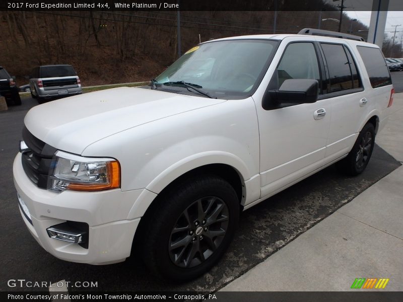 White Platinum / Dune 2017 Ford Expedition Limited 4x4