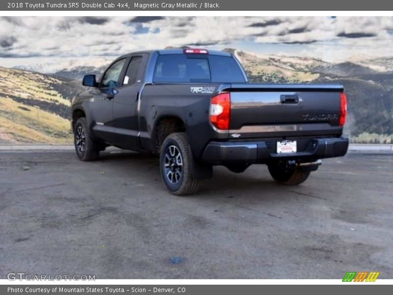 Magnetic Gray Metallic / Black 2018 Toyota Tundra SR5 Double Cab 4x4