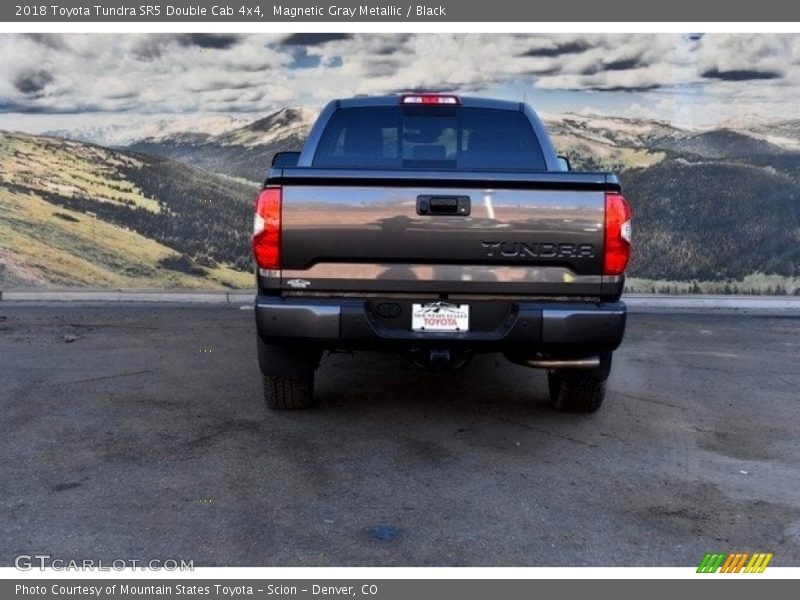 Magnetic Gray Metallic / Black 2018 Toyota Tundra SR5 Double Cab 4x4