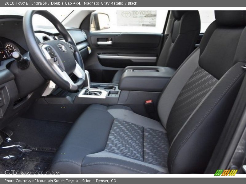 Magnetic Gray Metallic / Black 2018 Toyota Tundra SR5 Double Cab 4x4