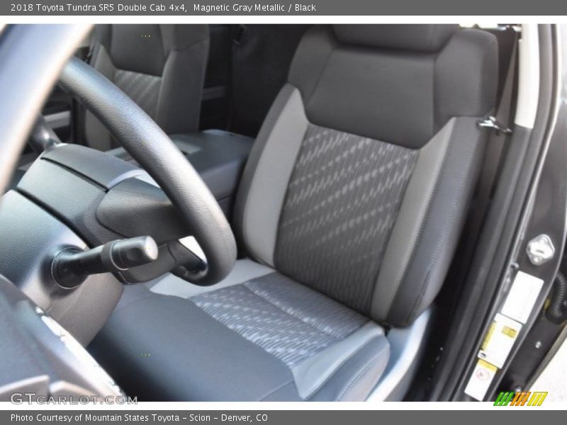 Magnetic Gray Metallic / Black 2018 Toyota Tundra SR5 Double Cab 4x4