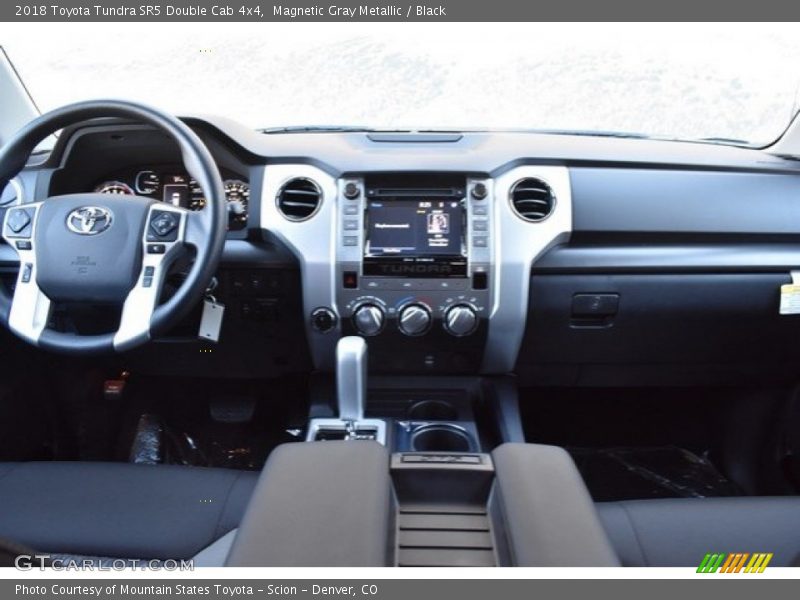 Magnetic Gray Metallic / Black 2018 Toyota Tundra SR5 Double Cab 4x4