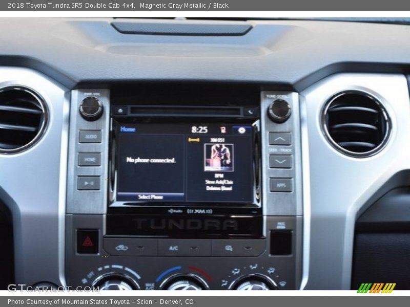 Magnetic Gray Metallic / Black 2018 Toyota Tundra SR5 Double Cab 4x4