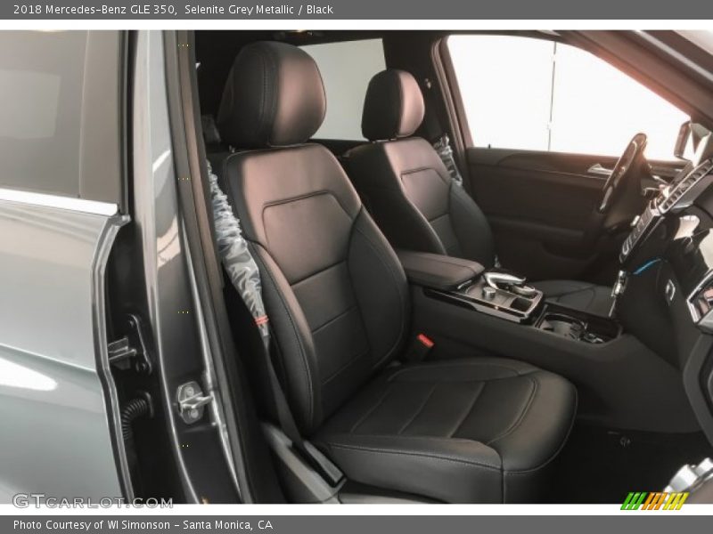 Selenite Grey Metallic / Black 2018 Mercedes-Benz GLE 350