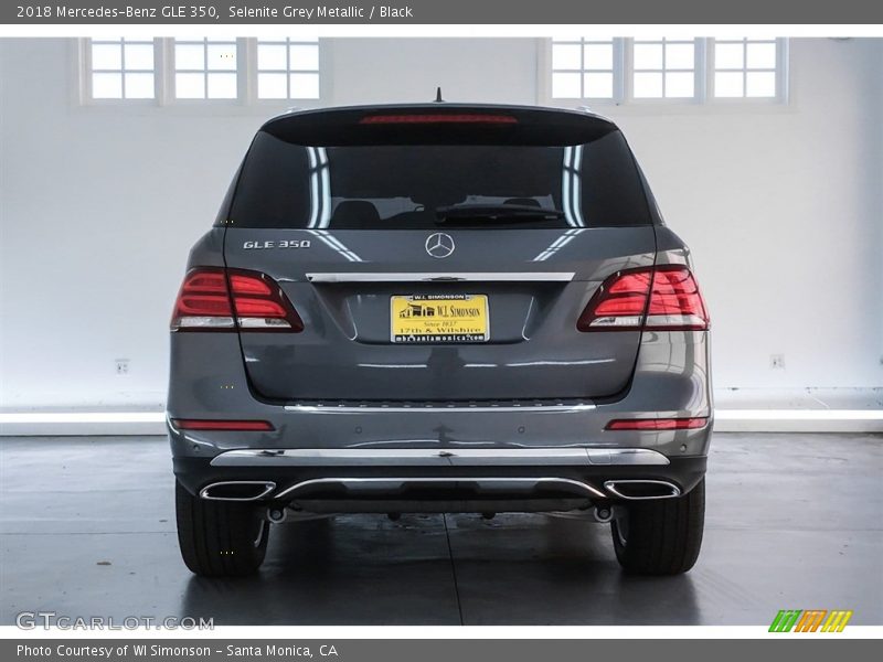 Selenite Grey Metallic / Black 2018 Mercedes-Benz GLE 350