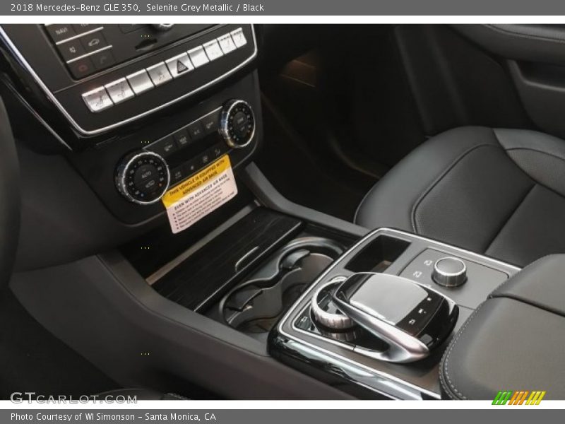 Selenite Grey Metallic / Black 2018 Mercedes-Benz GLE 350